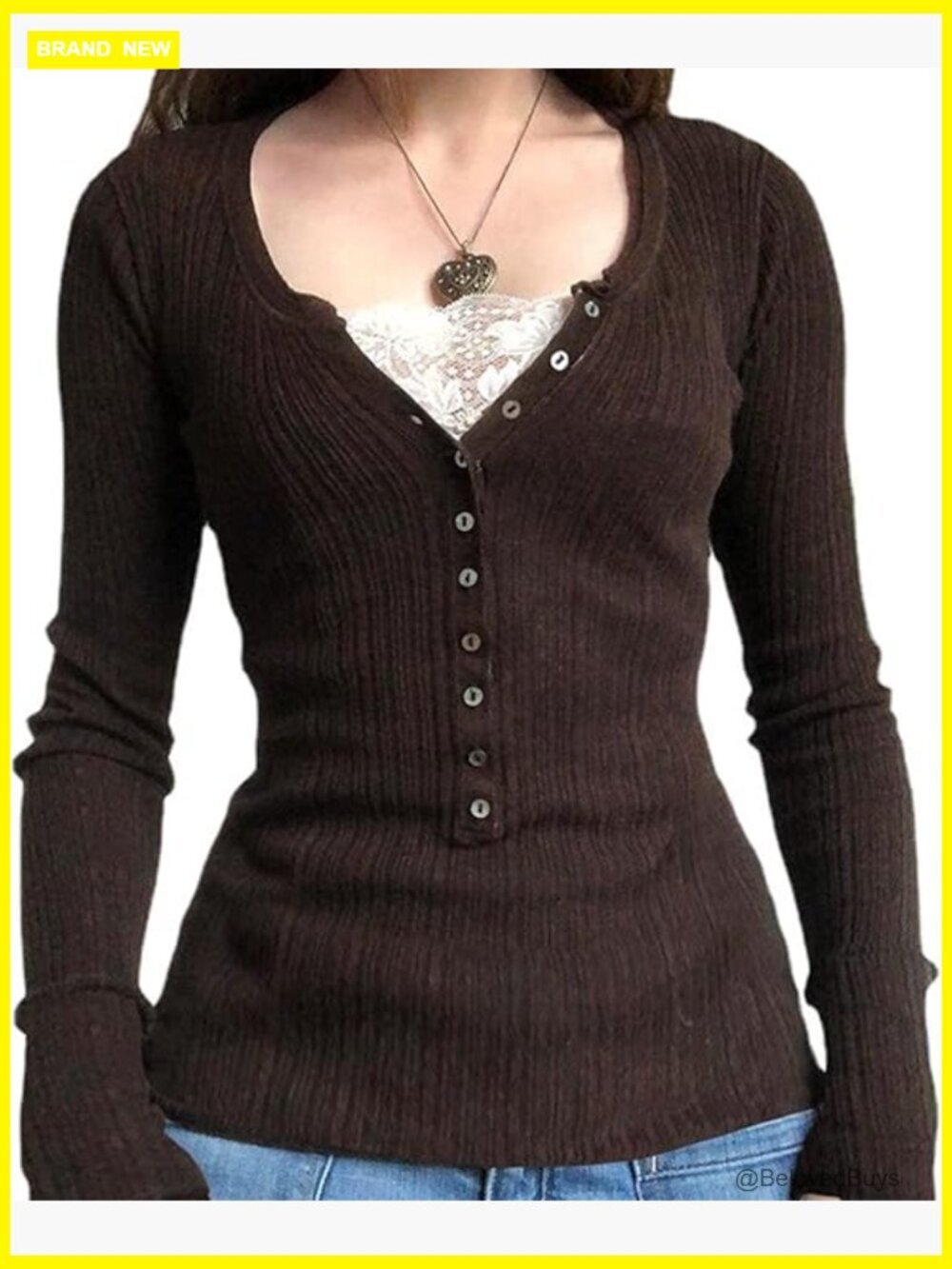 Y2K Lace Patchwork Long Sleeve Crop Top Fairy Grunge Tee